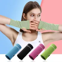 10st Wrist Brace Stöd Andningsbar Ice Cooling Tennis Armband Wrap Sweatband Gym Yoga Utomhus Sport Hand Sweat Band