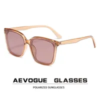 Solglasögon aevogue män polariserade glasögon modetillbehör kvinnor utomhus kvadrat uv400 ae1157