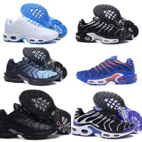2022 Mens Tn Casual Running Shoes Tns OG Triple Black White Be True Max Plus Ultra Seafoam Grey Frost Pink Teal Volt Blue Crinkled Metal Tns Requin Designer Sneakers S8