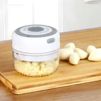 Elektrischer Mixer Küchenhacker Knoblauch Masher Fleischmühle Mini -Lebensmittel Gemüse Brecher wiederaufladbare Küchenmaschine