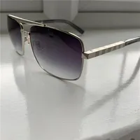 2021 Роскошные солнцезащитные очки для мужчин мода 0259 Дизайн УФ -защита