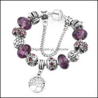 Link cadeia pulseira de joias de jóias de jóias piscarias de cristal acessórios para mulheres do dia do dia das mães entrega de amor altruísta 2021 hc8ge
