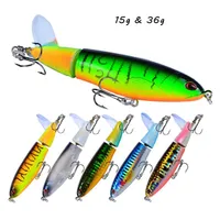 8 Color Mixed 15G & 36G Pencil Fish Hard Baits & Lures 6 4# Hook Barbed Hooks Fishhooks Fishing Gear Pesca Tackle Accessories WHB-2843