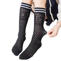 Kids Socks Girls Knit Knee High Baby Accessories Leg Warmers Children Clothes Cotton Long Summer Middle Tube Princess Korean E1638