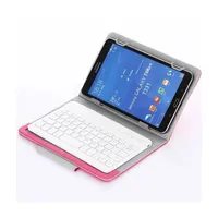 Epacket Kablosuz Bluetooth Deri Kılıflı Klavye 7 8 9 10 inç İPad Tablet İÇİN İPAD TABLET İÇİN KAPAKLAR Android Windows2972