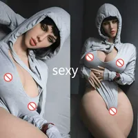 Sexy Silicone Sex Doll Shoe Big Breast Lifelike Love Doll Real Vagina Men Adult Product Sex Toys