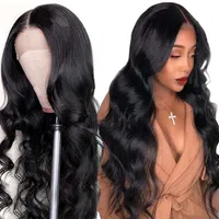 13x4 Lace Front Human Hair Wigs For Black Women Remy Malaysian Body Wave