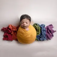 Koce Swocie Born Pography Props Ket Baby Swaddle Wrap Spiwarki Niemowlęta Po strzelanie do tła akcesoria Blankets