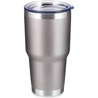 Stainless Steel Tumbler Double Wall Travel Mug Vacuum Insulation Water Coffee Cup Home Office Works for Ice Drink Hot Beverage L220624