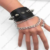 Pengkel Pointed Rivet Punk Bracelet Kill Matt Couple Harajuku Bracelet Jewelry