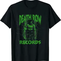 Death Row Records Electric Neon Green T -Shirt Größe S5XL 220609