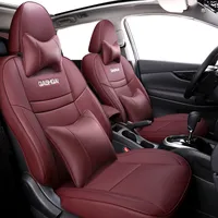Premium Custom Fit Cover Car Seat для Nissan Qashqai 16-22 Кожаная защита Сидень