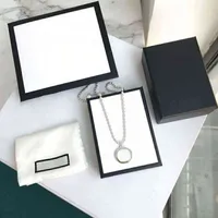 Collier de mode Bracelet Street Unisexe Cercle Pendant Colliers pour hommes Bracelets Pendentiels de bijoux