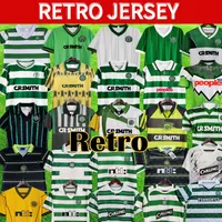 1984 1986 Maglie da calcio retrò celtiche 1980 1995 1997 1998 1999 camicie da calcio Larsson classiche vintage Sutton 2005 2006 Kit calcismi Tops