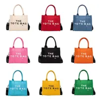 Marc Designer Bag Tote Женщины повседневная сумка большая мощность модная пляжная холст мешков по кроссту