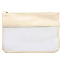 Cases Factory Direct Sell Letter Patches beschikbare transparante PVC Cosmetic Bag Clear Travel Make -up of zakjes 220625