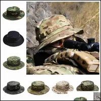 Puce radine chapeaux militaire plaquette tactique masculine camouflage Boonie chapeau soleil protecteur extérieur paintball airsoft de l'armée de l'armée formation de la pêche randonnée goutte d