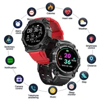 Designer Clock Fd68s Smart Watches Men Women Heart Rate Health Monitoring Clock Waterproof Sports Multifunctional Smart Watch Male 1.44 Inch