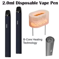 Einweg-Vape-Stift 2.0ml Keramikschoten E-Zigaretten wieder aufladende Stifte Vaporizer Dicke ￖlatomisatoren Leer