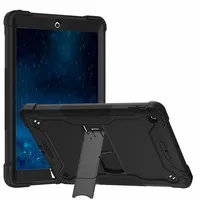 3 layers Full Body Protective case shockproof hard PC Soft Silicone Cover built-in Kickstand for New iPad 9 7 2018 2017 5th 6th278C