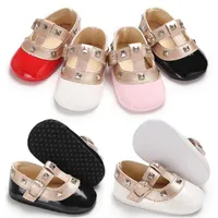 New Mody Sapatos Infantis Princess Baby First Walker Shoes Moccasins Sapatos de criança macia sapato de couro recém -nascido