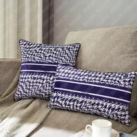 Oreiller décoratif classique Designer à la maison décor de chambre couchage canapé canapé de luxe coussins coton couvertures concepteurs de la maison textiles 22661