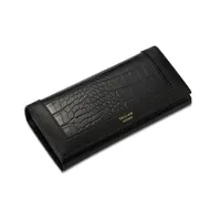 Wallets Fashion Men And Women&#039;s Long Wallet Buckle Zero Money Bag Large Capacity Mobile Phone PU Leather Multi-function