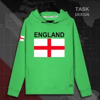 Angleterre English Eng UK Mens Hoodie Pullovers Hoodies Men Sweatshirt Streetwear Vêtements Hip Hop Tracksuit Nation Flag Spring New2687