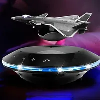 Smart Bluetooth speakers fighter style magnetic levitation design super bass stereo surround sound wireless charging seven color L333Y
