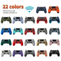 PS4 Wireless Bluetooth Controller 22 color Vibration Joystick Gamepad Game Controller for Sony Play Station With box