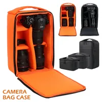 Camera bag accessories DSLR Bag with dividers Multifunctional Waterproof Outdoor Video Digital Carry Po Case for Nikon Canon 230206