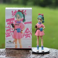 Z Bulma 17cm PVC Figuur Toys Brinquedos Doll Vegeta Action Sexy anime cadeau -boxed 220704