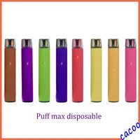 Puff max wegwerp e sigarettenapparaat 2000 puffs puffbar xtra voorgevulde cartridge vape pen knal maskering pro max gt