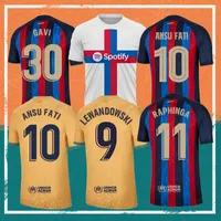21 22 Barcelona Ansu Fati Fussball Jersey 2021 Barca FC Kun Aguero Griezmann F.de Jong Dest Pedri Memphis Football Shirt Herren Kits Kit Verkauf