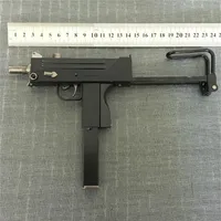 All Metal destacável 12 05 Ingram M10 Modelo de brinquedo A arma não pode lançar ornamentos de coleção militar2951