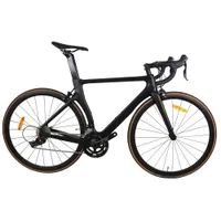 700C Ciclo de carbono Rim Freio Aero Racing Road Complete Bike TT-X2 com rodapé de alumínio de 22 velocidades 46/48/50 /52 /54cm