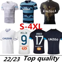 Xxxl 4xl 22 23 Jerseys de futebol Gerson sob Milik Maillot de Foot 2022 2023 Camiseta Payet Guendouzi Kamara Man Camise