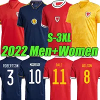 22/23 Walia Szkocja Bale Soccer Koszulki 2022 2023 Allen Mcginn Shankland Findlay Mężczyźni Kobiety Koszula piłki nożnej JMCginn MCTMinay Robertson Fraser Adams McGregor S-3XL
