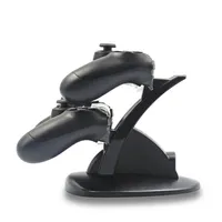 デュアルUSB充電充電器ドッキングステーションスタンドダブル充電器LEDライトSony PlayStation 4 PS4 Pro Slim Wireless Game Contro245C