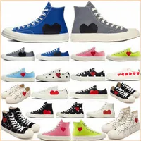 2022 classic casual men womens 1970 canvas shoes star Sneaker chuck 70 chucks 1970s Big eyes red heart shape platform Jointly Name