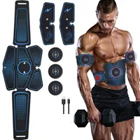 ABS Abdominal Muscle Trainer Electric Press Stimulator Slimming Fitness EMS Exercise Machine Home Gym Fitness Equipment Training229D