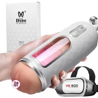 Sex toy massager Vibrator Masturbators Av Rotation Piston Thrusting Vagina Moaning Machine Sex Toys for Men Intelligent Flashlight