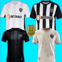 22 23 Atletico Mineiro Soccer Jerseys G. Arana Nathan Silva Vargas Manto da Massa 113 Edycja specjalna 2022 2023 Fred Cazares Otero Home Away Football Shirt