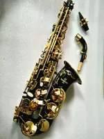 جودة جديدة جودة Yanagisawa A-991 Alto Saxophone E-Flat Black Sax Alto Pukpance Ligature Reed Musical Austicories