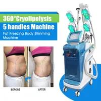 Best selling 360 cryolipolisis vaccum fat freezing cryo slimming machine body slim weight loss equipment