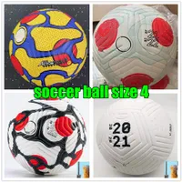 Top New Club League 2021 2022 soccer Ball Size 4 high-grade nice match liga premer 21 22 PU football (Ship the balls without air)