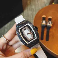 Luxury Mens Mechanics Watch Richa Wristwatch Business Leisure Rm037 Fully Automatic Mechanical Milles Tape Womens