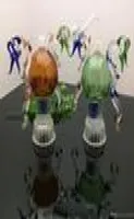 Double dragon glass water bottle Glass bongs Oil Burner Glass Water Pipe Oil Rigs Smoking Rigs