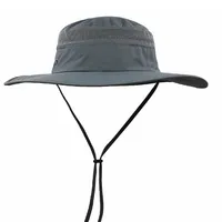 Capa de Panamá de gran tamaño seca Big Head Man Fishing Outdoor Sun Lady Beach Plus Size Boonie Hat 5559cm 6065cm 220607