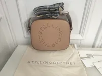 Borse di design Stella McCartney Women Fashion Camera Borse Cinno a tracolla PVC in pelle di alta qualità